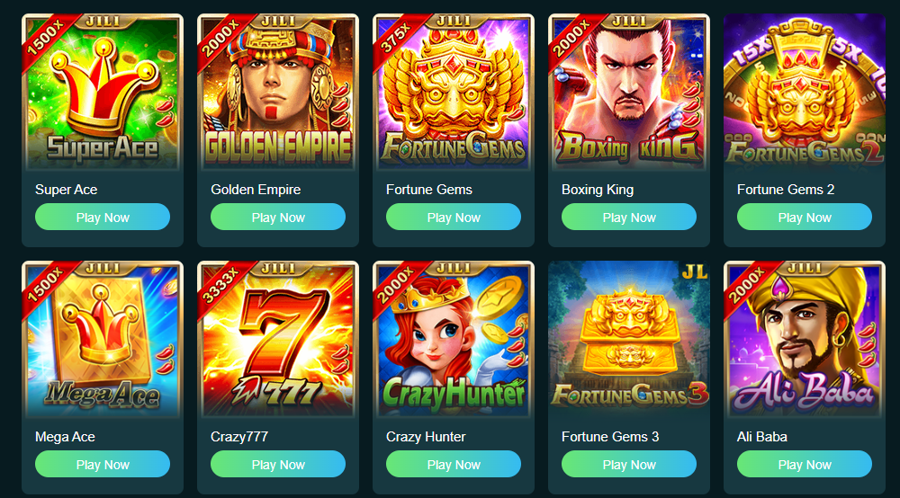 PHBet Game Selection